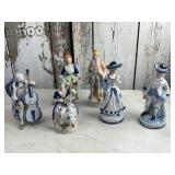 Porcelain Colonial Figures