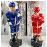 Paul Lux Hockey Liquor Bottles 1971, 1973