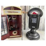 Phone Booth Telephone, Parking Meter Radio Tape