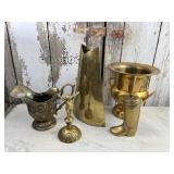 (5) Pieces Decorative Brass Lot