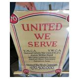 United We Serve WW I Work Campaign Bond Poster