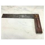 Antique 12' Brass Edge Square