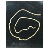 19' 10K Rope Chain