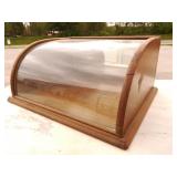 Curved Glass Front Small Display Case