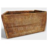 Piel's Light Beer Wooden Crate