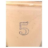 #5 Jug with Albony Slip Top