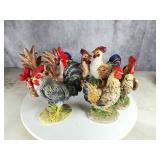 Flat of Roosters & Chickens