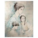 Carol Paolillo Lithograph Signed Artist Proof 3/5