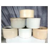 (6) Small Stoneware Bowls (Great Pet Bowls!)