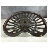 Deering Cast Iron Tractor Seat