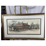 Lithograph of Frances Tavern Robert Shaw 1905