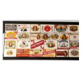 53" x 23" Cigar Box Top Display Wall  Art