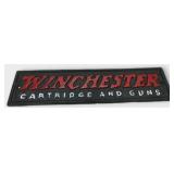 Winchester Cast Iron Advertising Plate