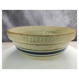 Blue Band Stoneware Bowl