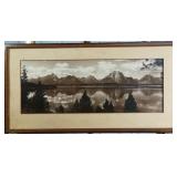 Harrison Crandell Grand Teton Panoramic Photo