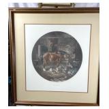 Engraving Framed, Matted  RF Smith after JC Morris