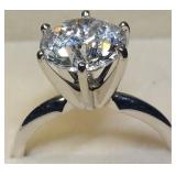 14kt 3.32 ct VS Diamond Solitaire Ring $31,686 App