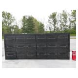 18 Drawer Metal Cabinet