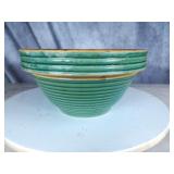 Green Beehive Mixing Bowl