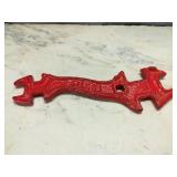 Red Painted Tractor Wrench