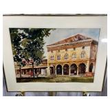 Soulard Market Marilynne Bradley Watercolor