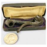 Two Diminutive Pipes in Case