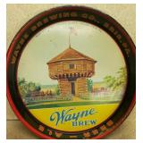 Wayne Brewing Co Eria PA Beer Tray Mad Anthony