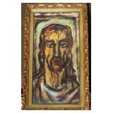 Oil on Board Christ After Georges Rouault