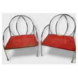 (2) Jack & Jill Kiddie Chairs