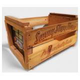 Sunny Slope Brand Peach Crate