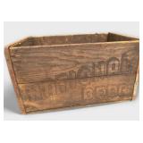 National Beer Wooden Shipping Crate