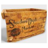 Standard Duplicating Machine Wooden Shipping Crate