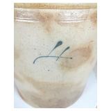 Hand Painted 4 Stoneware Crock