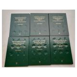 (6) Green Kennedy Half Dollar Folders