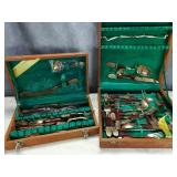 (2) Sam E. Jeweller Bangkok Flatware Sets