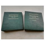 (2) Morgan Dollar Green Folders