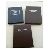 (3) Morgan & American Eagle Dollar Books