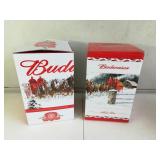 (2) Budweiser Beer Steins in Box 2010, 2011