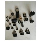 Flat of Old Magnifying & Close Up Lenses