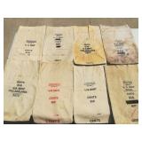 (8) US Mint Cloth Cents Bags