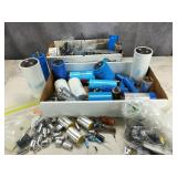 Lot of Capacitors, Resistors, Lights, Etc.