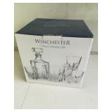 Winchester 7-Piece Whiskey Glass Set NOS