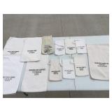 (12+) Cloth Bank Coin Bags