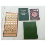 (4) US Penny Folders from Indian Head to Lincoln