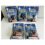 (5) Star Wars Figures Sealed Darth Vader