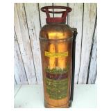 Fyr-Fyter Co. Brass Fire Extinguisher