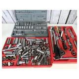 Large Lot of Ratchets & Sockets