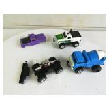 (3) Stomper Vehicles 2 Bodies 1 w/Engine Untested