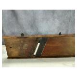 Antique Tucker & Dorsey Wooden Cabbage Cutter