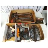 (4) Flats of Tools, Dremel, Hammers, Misc.
